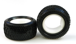 REAR TYRE+SPONGE (PAIR)